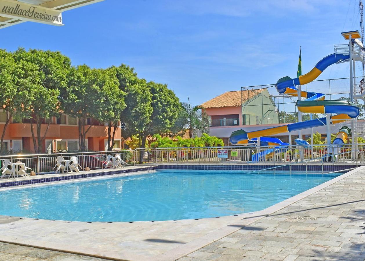 كلدس نوفاس Hotel Diroma Fiori - Parque Aquatico E Muitas Piscinas المظهر الخارجي الصورة