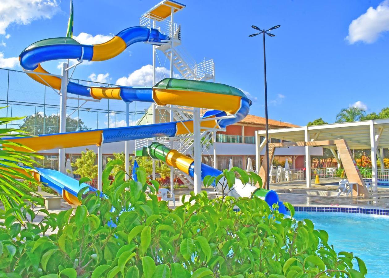 كلدس نوفاس Hotel Diroma Fiori - Parque Aquatico E Muitas Piscinas المظهر الخارجي الصورة